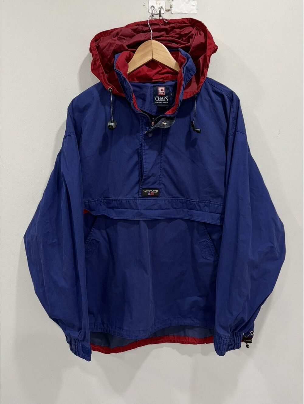 Vintage Ralph Lauren Polo Chaps Windbreaker Jacket pullover